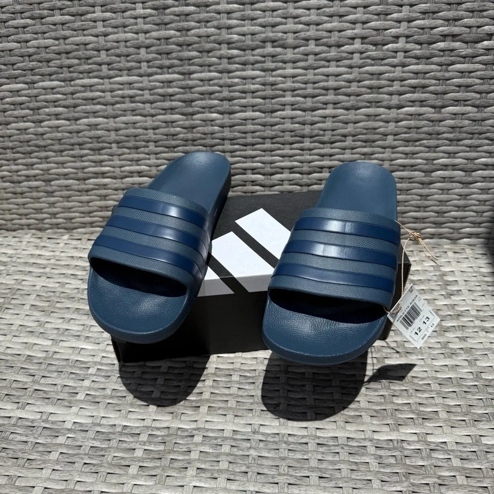 NEW! Adidas Men's Slides “Adilette Aqua” Sandals Multiple Sizes